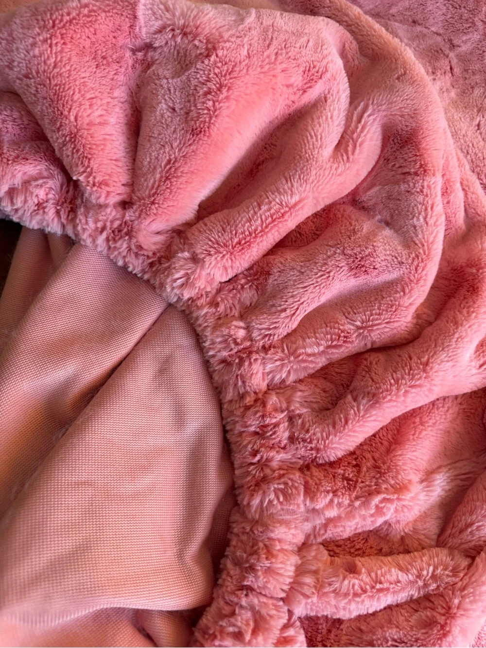 Pink minky Hyde Plush Baby Crib Mattress sheet